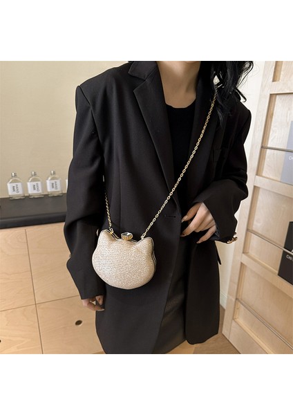 Kadın Moda Omuz Çantası Küçük Yuvarlak Çanta (Yurt Dışından)