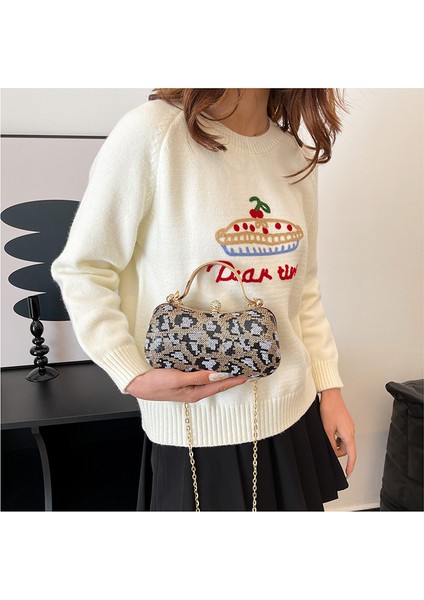 Vintage Kadın Debriyaj Crossbody Çanta (Yurt Dışından)