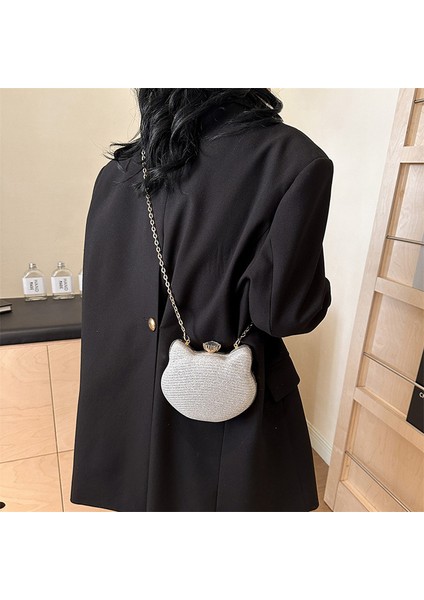 Kadın Moda Omuz Çantası Küçük Yuvarlak Çanta (Yurt Dışından)