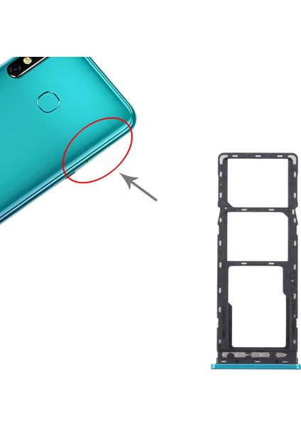 Infinix S5 X652 Için Sım + Mikro Sd Kart Tepsisi (Yurt Dışından)