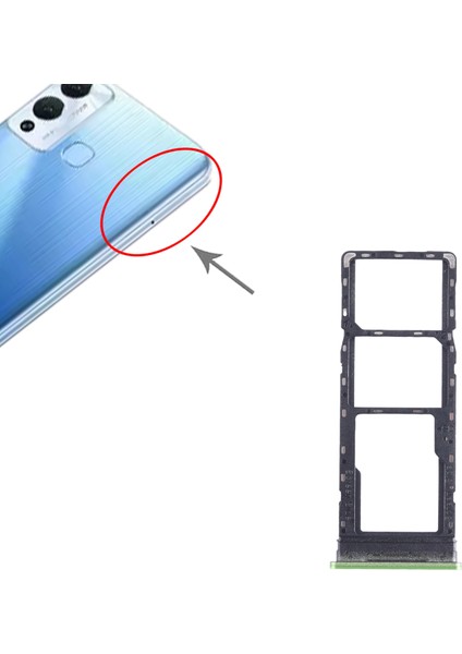 Infinix Hot 12 Play Nfc X6816C Sım + Tepsi + Mikro Sd Kart Tepsisi Için (Yurt Dışından)