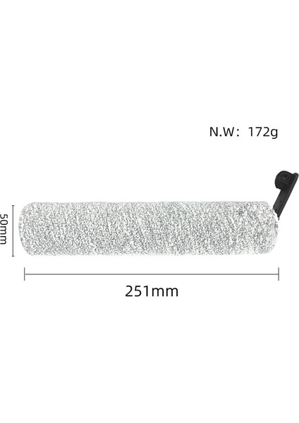 Dreame H11S/H12/M12/M12PRO Aksesuarları Için 2 Adet Ana Rulo Fırça (Yurt Dışından)