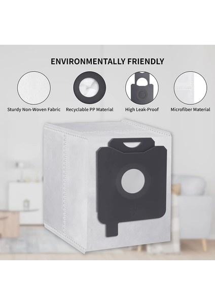 Irobot Roomba Için Irobot Roomba I3 Için Tüm I & S & J Serisi Toz Torbaları (Yurt Dışından)