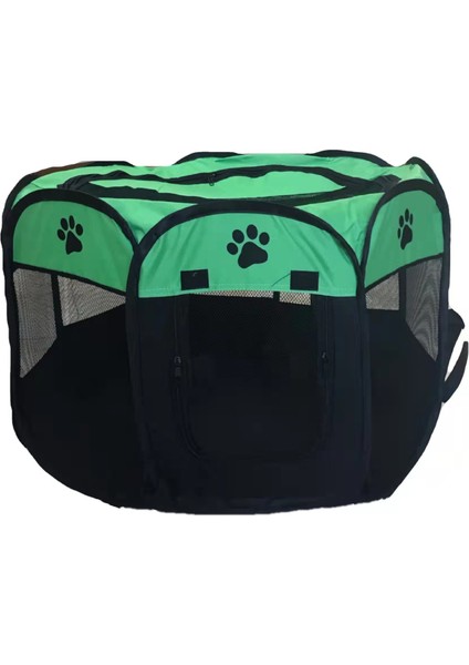 Sekizgen Evcil Hayvan Çit Çadır Oxford Kumaş Çizilmeye Dayanıklı Katlanabilir Köpek Kulübesi Kedi Kulübesi (Yurt Dışından)