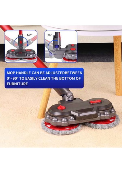 Dyson V15 V8 V7 V10 V11 Için Elektrikli Zemin Paspas Başlığı (Yurt Dışından) indirimleri