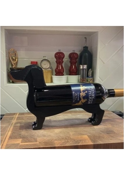Kişiselleştirilmiş Yaratıcı Şarap Şişesi Tutacağı Dachshund Şarap Şişesi Tutacağı Şarap Şişesi Destek Braketi Süs Tutacağı (Yurt Dışından) fırsatları