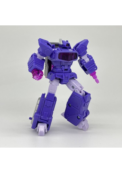 Transformers Şok Dalgası Sonik Dalga G1 Animasyon Versiyonu Küçük Ölçekli Robot Modeli (Yurt Dışından)