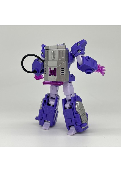 Transformers Şok Dalgası Sonik Dalga G1 Animasyon Versiyonu Küçük Ölçekli Robot Modeli (Yurt Dışından)