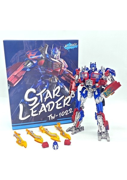 Transformers Optimus Hassas Kaplı Versiyonu Deforme Edilebilir Robot Modeli Figürü (Yurt Dışından)