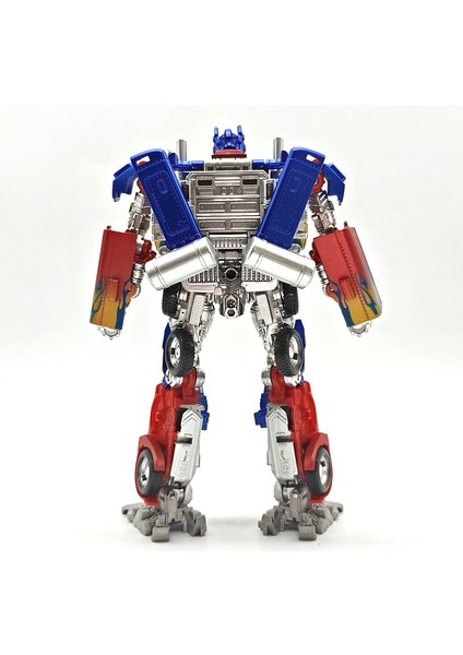 Transformers Optimus Hassas Kaplı Versiyonu Deforme Edilebilir Robot Modeli Figürü (Yurt Dışından)