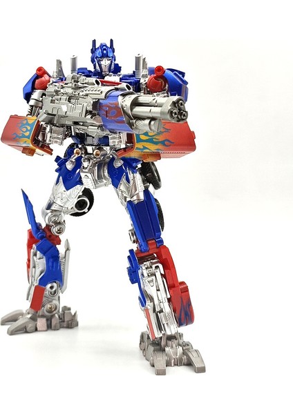 Transformers Optimus Hassas Kaplı Versiyonu Deforme Edilebilir Robot Modeli Figürü (Yurt Dışından)