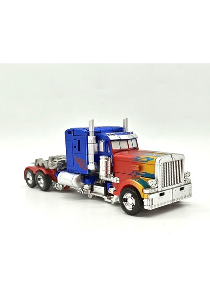 Transformers Optimus Hassas Kaplı Versiyonu Deforme Edilebilir Robot Modeli Figürü (Yurt Dışından)