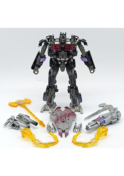 Transformers Optimus Uçan Kanat Sütunu Model Robot Figure Kayışlı Aksesuarlar Çantası (Yurt Dışından)