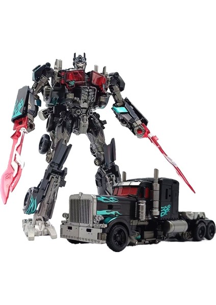 Transformers Optimus Uçan Kanat Sütunu Model Robot Figure Kayışlı Aksesuarlar Çantası (Yurt Dışından)