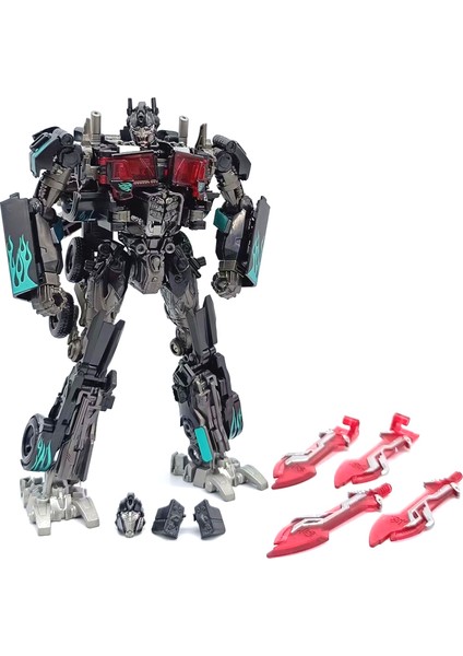 Transformers Optimus Uçan Kanat Sütunu Model Robot Figure Kayışlı Aksesuarlar Çantası (Yurt Dışından)