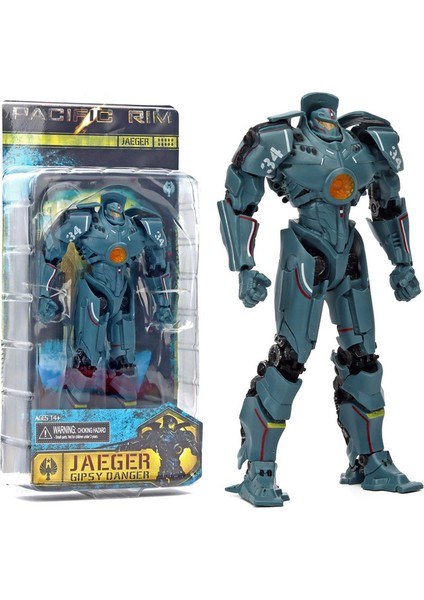 7 Inç Pacific Rim Mecha Eklemli Hareketli El Modeli Oyuncaklar (Yurt Dışından)