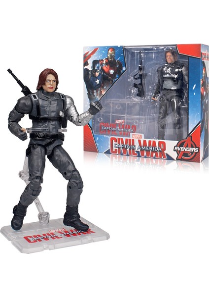 7" Marvel Avengers Hareketli Figür Standı Edition Figürler (Yurt Dışından)