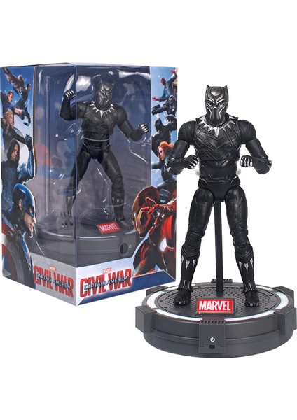 7" Marvel Serisi Avengers 3 Model Bebek, Işıklı Zemin Tabanlı (Yurt Dışından)