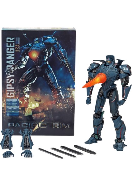 7" Pacific Rim 2 Mecha Model Hareketli Figür Süs (Yurt Dışından)