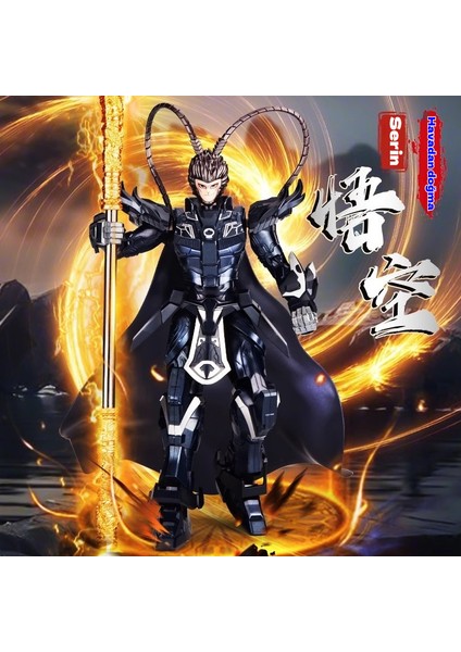 Siyah Mitoloji Goku Hareketli Model Mecha Montaj Oyuncakları (Yurt Dışından)
