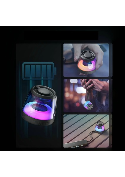 Stereo Bas Taşınabilir Hoparlörler Bluetooth Rgb Işıklı Bluetooth Hoparlör Seyahat Parti Ev Sineması Açık Hava Su Geçirmez Hoparlörler (Yurt Dışından) modelleri