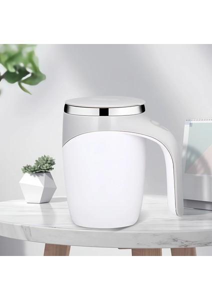 Otomatik Karıştırma Kupa Paslanmaz Çelik Mıknatıslı Kupa Otomatik Manyetik Kupa Taşınabilir Kahve Kupası Kupalar (Yurt Dışından)