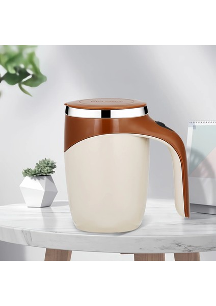 Otomatik Karıştırma Kupa Paslanmaz Çelik Mıknatıslı Kupa Otomatik Manyetik Kupa Taşınabilir Kahve Kupası Kupalar (Yurt Dışından)