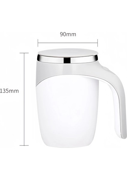 Otomatik Karıştırma Kupa Paslanmaz Çelik Mıknatıslı Kupa Otomatik Manyetik Kupa Taşınabilir Kahve Kupası Kupalar (Yurt Dışından) indirimleri