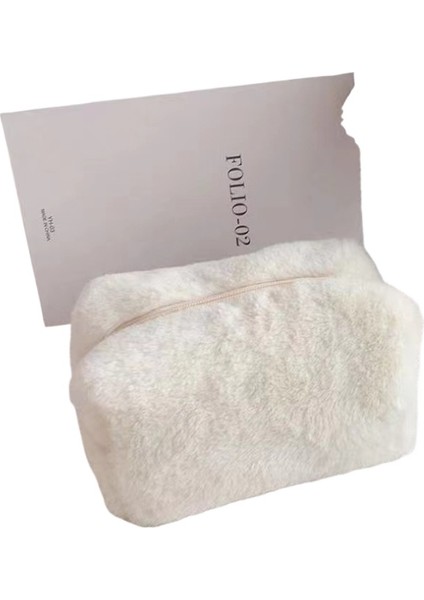 Peluş Kozmetik Çantası (Yurt Dışından)