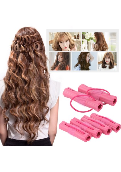 6 Adet/takım Uyku Yumuşak Sünger Saç Maşaları (Yurt Dışından)