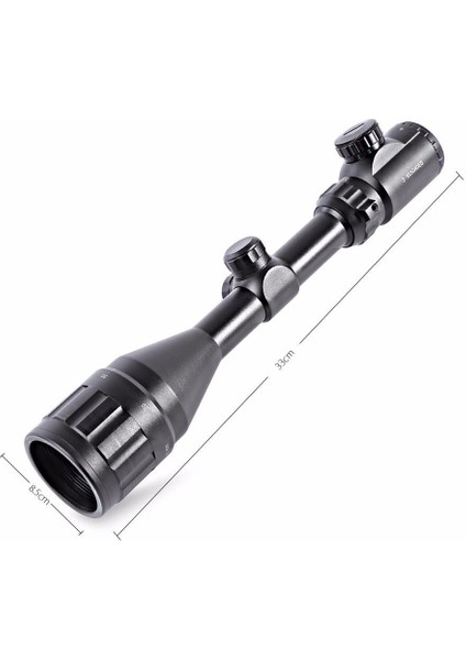 3-9X50AOEG Çıft Işıklı Retikül Optik Görüş Kapsamlı Zoomlu Tüfek Dürbün(B)