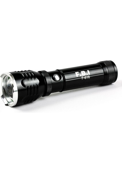 F.b.ı BF-816 Cree LED + Zoom + Mıknatıslı Şarjlı El Feneri