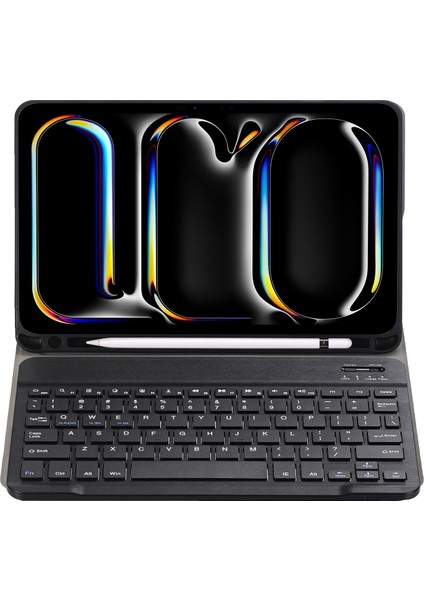 iPad Pro 11 2024 Için Kalem Yuvalı Bluetooth Dokunmatik Klavye (Yurt Dışından) fiyatları