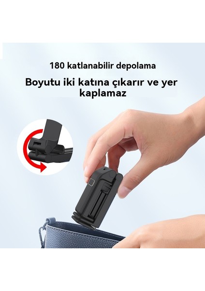 Çok Fonksiyonlu Seyahat Mini Dönebilen Masaüstü Cep Telefonu Tutucusu (Yurt Dışından)