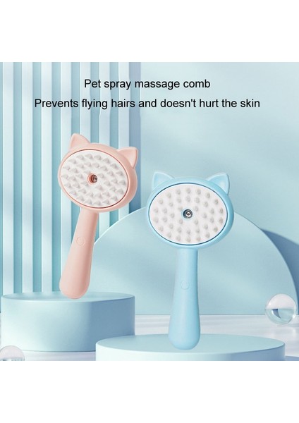 Yuekeda-Pet Sprey Masaj Tarağı Banyo Fırçası (Yurt Dışından)