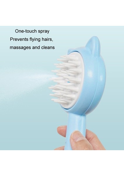 Yuekeda-Pet Sprey Masaj Tarağı Banyo Fırçası (Yurt Dışından)