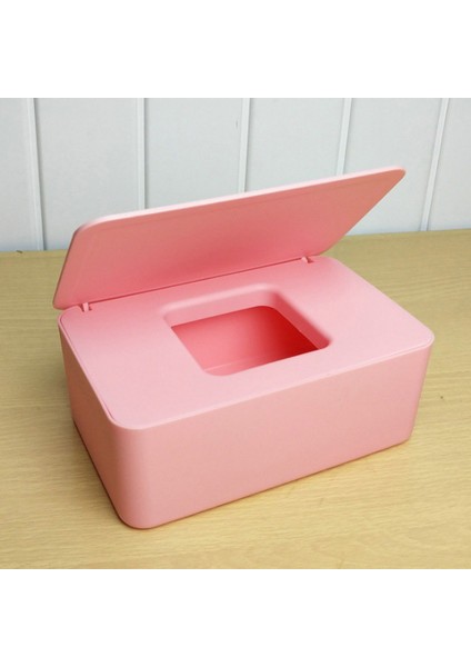 Neme Dayanıklı Sızdırmaz Kapaklı Islak Mendil Peçete Kutusu (Pembe) (Yurt Dışından) indirimleri
