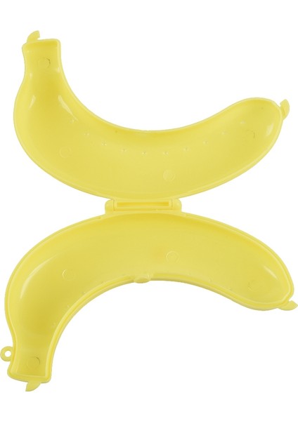 Muz Kutusu Öğle Yemeği Kutusu Koruyucu Konteyner Tutucu Taşıyıcı Depolama - Sarı (Yurt Dışından) modelleri