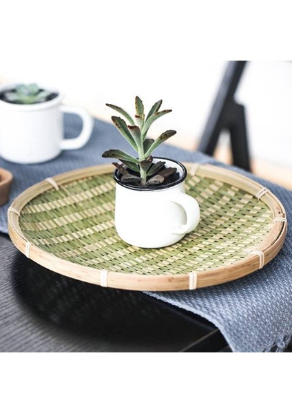 Bambu El Yapımı Saklama Sepeti Yuvarlak Saklama Kutusu 3 Parça (S, M, L) (Yurt Dışından) indirimleri