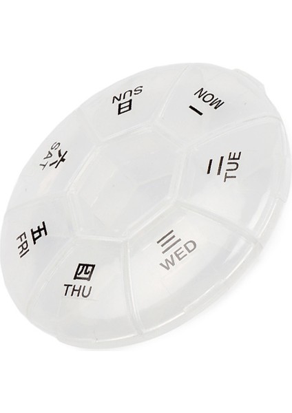 Yuvarlak Taşınabilir Hap Kutusu Ilaç Planlayıcısı Küçük Kutu (Yurt Dışından) fiyatları