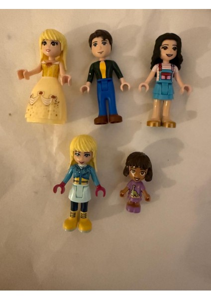 Orjinal LEGO Friends Minifigür 5'li Set