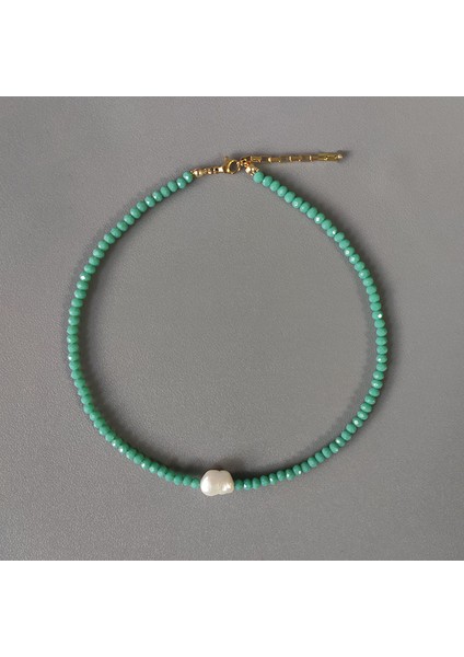No.12 Boyutu Nefis Çok Yönlü Kristal Boncuk Boncuklu Kolye Doğal Inci Kolye Çoklu Renkler Kızlar Için Hediyeler Moda Boyun Gerdanlık (Yurt Dışından) modelleri