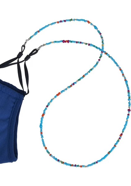 No.8 Boyutu Lot Çoklu Pirinç Boncuk Anti-Kayıp Yüz Kapak Kordon Gözlük Kordon Askı Kolye Kadınlar Için Uzun Zincir Kolye Maske (Yurt Dışından) fiyatları