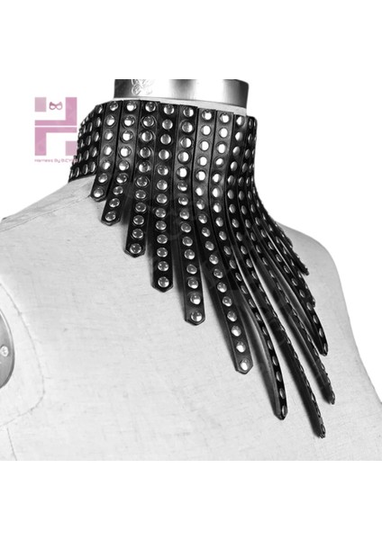Ayarlanabilir Stil XQ-228 B.cyqz Moda Yüksek Sokak Kadın Lüks Kolye Punk Püskül Gerdanlık Pu Deri Perçin Takı ile Bohemian Giyim Aksesuar (Yurt Dışından) fırsatları