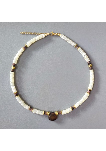 No.11 Boyutu Doğal Taş Boncuklu Kolye Vintage Charm Su Damlası Kolye Takı Gotik Corrente Masculina Kadınlar Için Noel Hediyesi (Yurt Dışından)