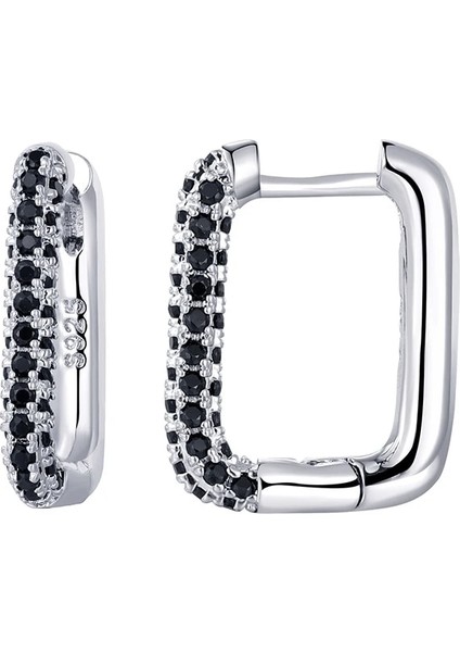 JQH0070-SS-2 Tıande Altın Kaplama Kulak Manşetleri Küpe Kadınlar Için Renkli Zirkon Sahte Piercing Kadın Hoop Earringarty Takı (Yurt Dışından)