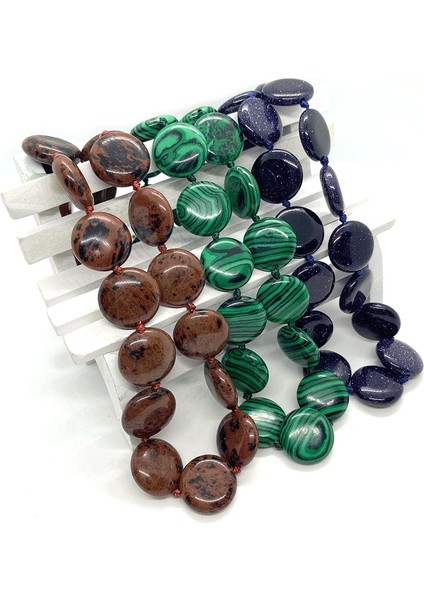 16X16MM Tarzı Opal Doğal Taş Yarı Değerli Taş, Kaplan Gözü Taş Oblate Boncuk, Moda Bayan Kolye, Yaklaşık 18 Inç, Boyut 16MM (Yurt Dışından) fırsatları