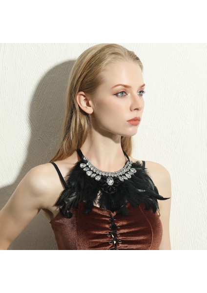 XL030 Zmzy Yeni Kolye Moda Zinciri Çok Katmanlı Uzun Tüy Kolye Lüks Bildirimi Kolye Bijoux Takı (Yurt Dışından) modelleri