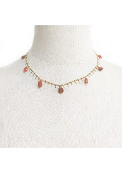 No.13 Boyutu El Yapımı Çok Yönlü Kristal Boncuk Boncuklu Kolye Moda Damla Şeklindeki Kristal Kolye Zarif Takı Aksesuarları Hediye (Yurt Dışından)