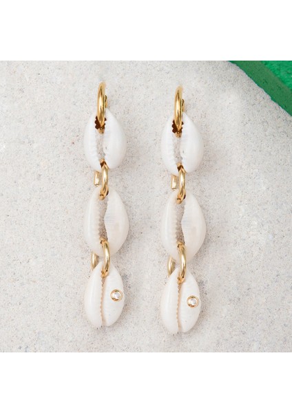 No.14 Boyutu Yaz Bohem Eliou Oceana El Kablolu Cowrie Kabuk Kolye Gaıa Tazıa Tatlı Su Incileri Kolye Kadın Takı Kolye Hediyeler (Yurt Dışından)
